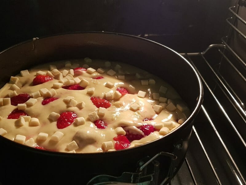 Cliquez pour zoomer ! Gâteau aux fraises Thermomix par tataka60