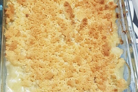 Cliquez pour zoomer ! Crumble poulet, courgettes et parmesan Thermomix par tataka60