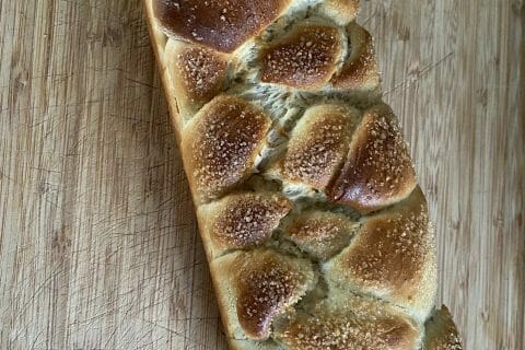 Cliquez pour zoomer ! Brioche sans beurre, sans oeufs Thermomix par laetitia_278
