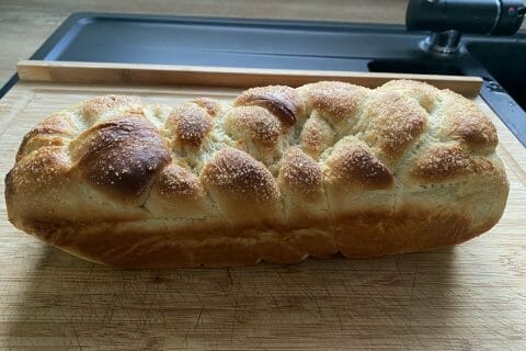 Cliquez pour zoomer ! Brioche sans beurre, sans oeufs Thermomix par laetitia_278