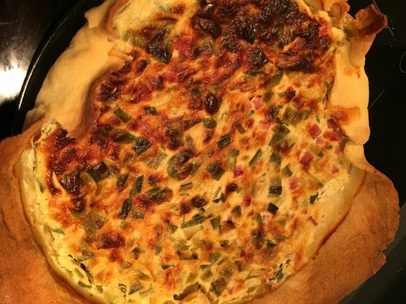 Cliquez pour zoomer ! Tarte aux poireaux Thermomix par laetitia_278