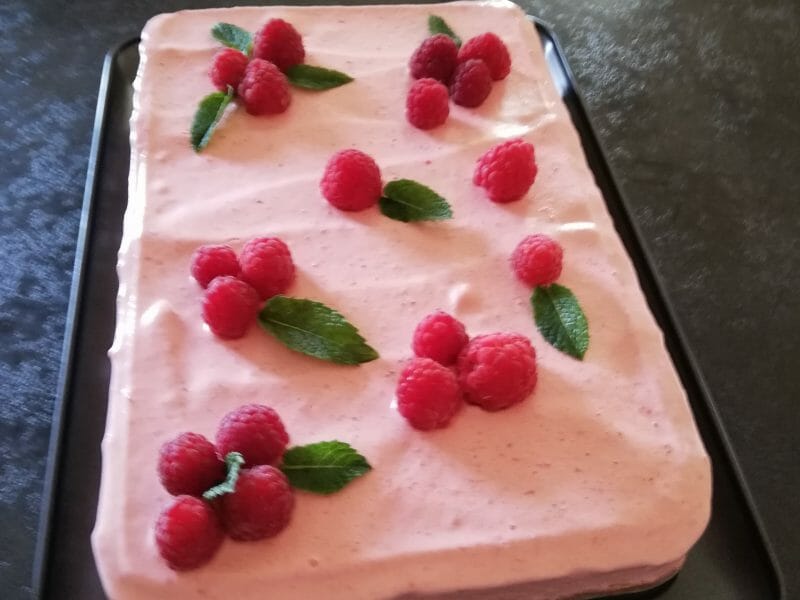 Cliquez pour zoomer ! Tarte aux fraises sans cuisson Thermomix par Ln