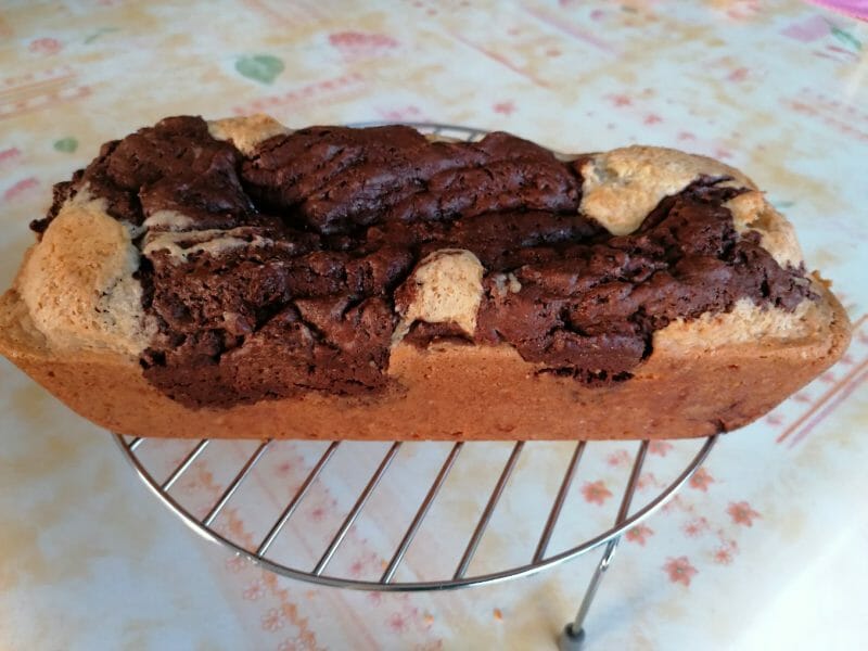 Cliquez pour zoomer ! Marbré au chocolat Thermomix par trublard