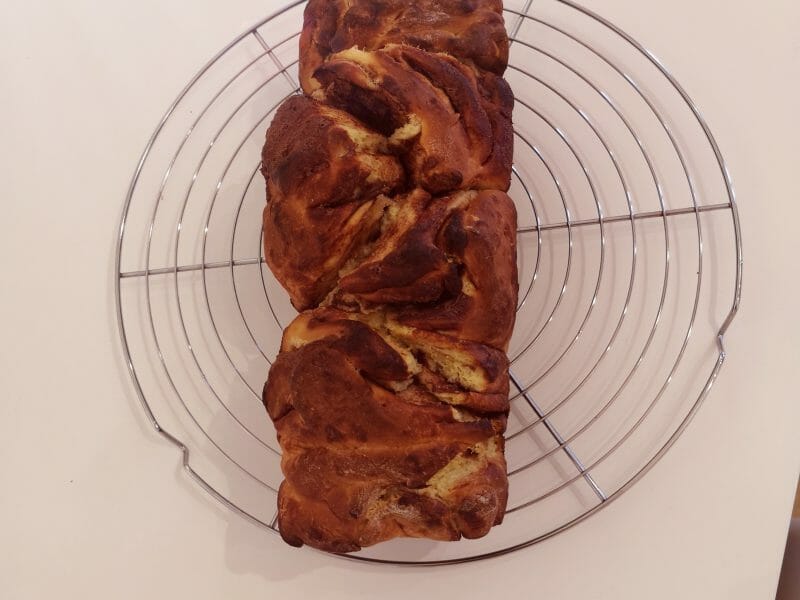 Cliquez pour zoomer ! Brioche à effeuiller à la cannelle Thermomix par njcb