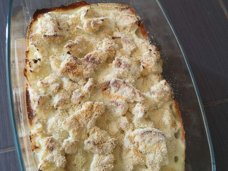 Cliquez pour zoomer ! Gratin de chou-fleur Thermomix par njcb