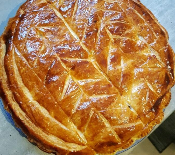 Cliquez pour zoomer ! Galette des rois à la frangipane Thermomix par Carocaro