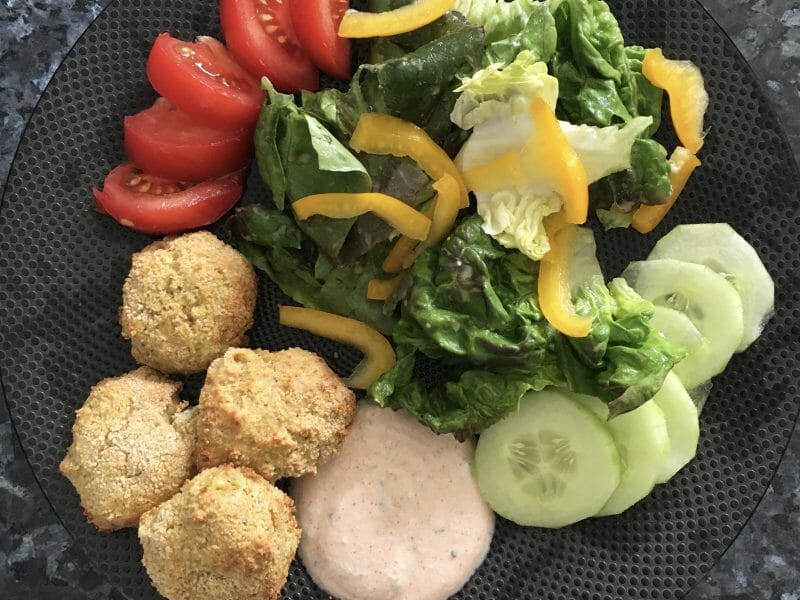 Cliquez pour zoomer ! Boulettes pois chiches et courgettes Thermomix par leane6