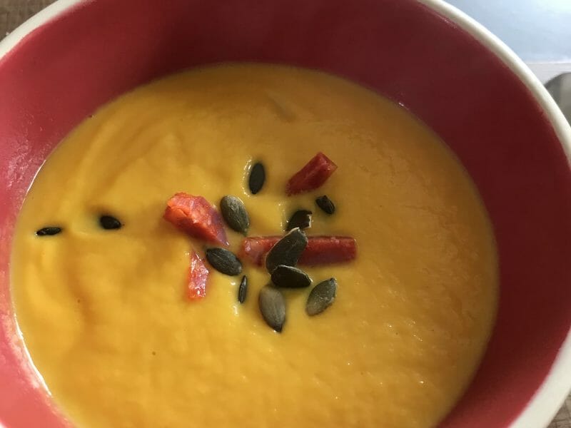 Cliquez pour zoomer ! Velouté carottes et navets au curry Thermomix par laurene_84