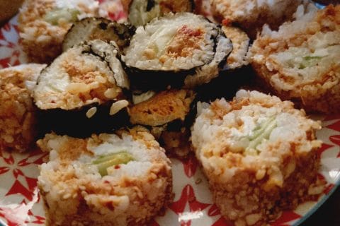 Cliquez pour zoomer ! Sushis Thermomix par Karine H20athome