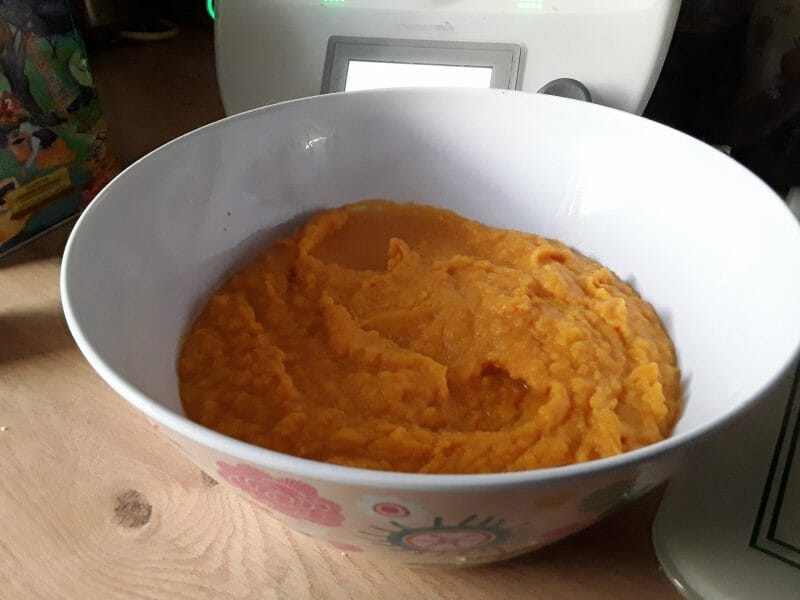 Cliquez pour zoomer ! Purée de pommes de terre et patates douces Thermomix par Karine H20athome