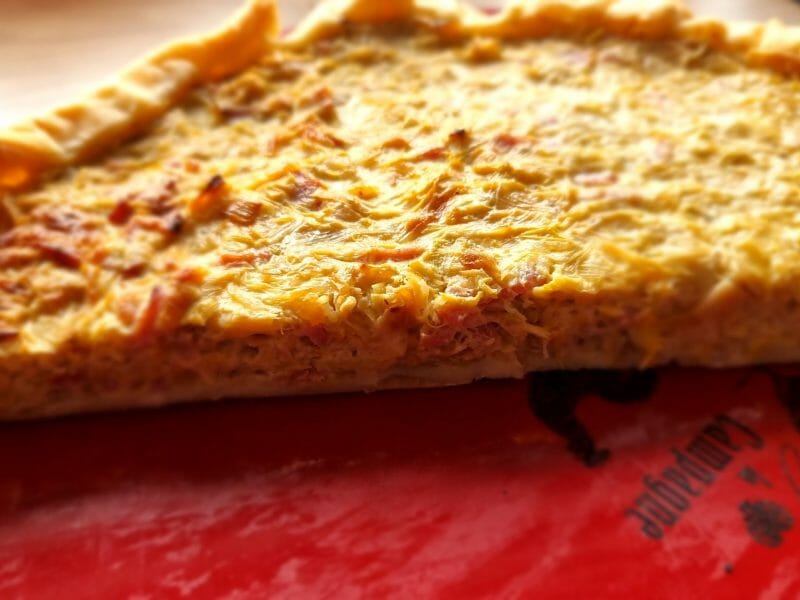 Cliquez pour zoomer ! Tarte aux poireaux Thermomix par Karine H20athome