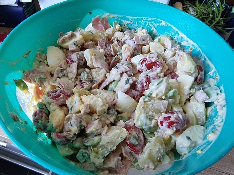 Cliquez pour zoomer ! Salade piémontaise Thermomix par Karine H20athome