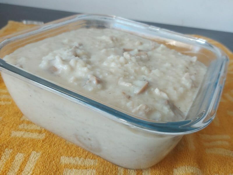 Cliquez pour zoomer ! Risotto poulet et champignons Thermomix par solene_31