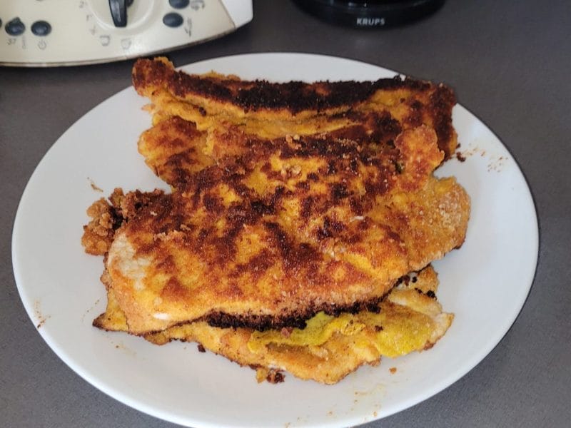 Cliquez pour zoomer ! Escalopes milanaises Thermomix par Agathe RS