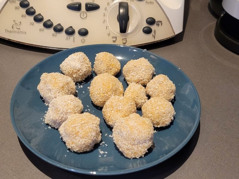 Cliquez pour zoomer ! Boules coco citron Thermomix par Agathe RS