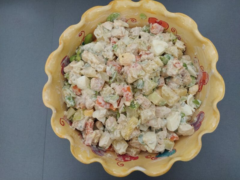 Cliquez pour zoomer ! Salade russe Thermomix par Agathe RS