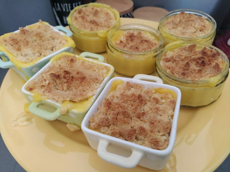 Cliquez pour zoomer ! Crumble au citron Thermomix par Agathe RS