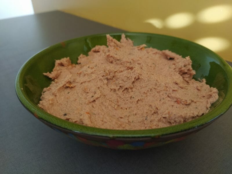 Cliquez pour zoomer ! Rillettes de thon aux tomates séchées Thermomix par Agathe RS