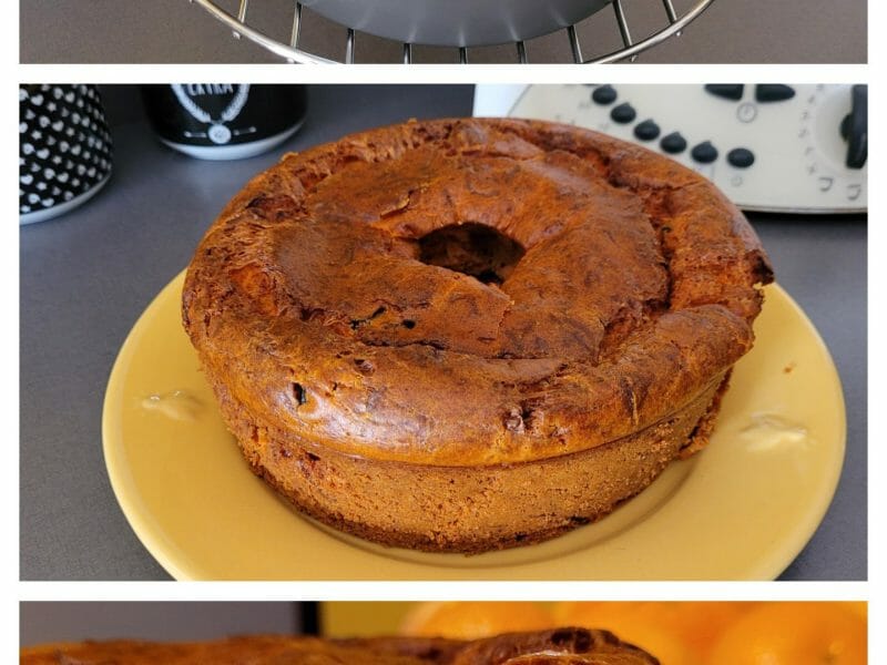 Cliquez pour zoomer ! Cake saveur pizza Thermomix par Agathe RS