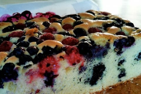 Cliquez pour zoomer ! Bublanina aux fruits rouges Thermomix par mamsarah