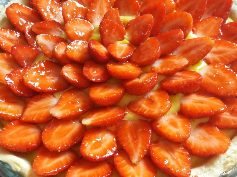 Cliquez pour zoomer ! Tarte aux fraises Thermomix par veronika22130
