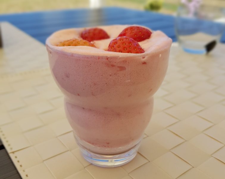 Cliquez pour zoomer ! Mousse de fraises Thermomix par veronika22130