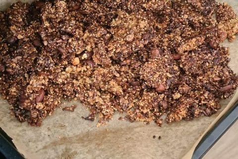 Cliquez pour zoomer ! Granola salé Thermomix par Mélissa