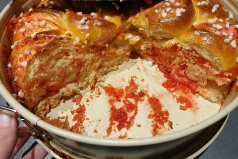 Cliquez pour zoomer ! Brioche aux pralines roses Thermomix par mylene_07