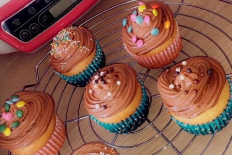 Cliquez pour zoomer ! Cupcakes au nutella Thermomix par elsa1606