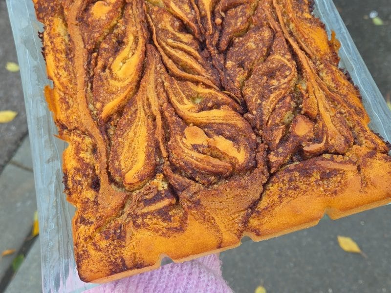 Cliquez pour zoomer ! Gâteau brioché façon cinnamon rolls Thermomix par MarieLutiine