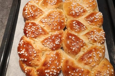 Cliquez pour zoomer ! Brioche tressée à la mie filante Thermomix par elle_4