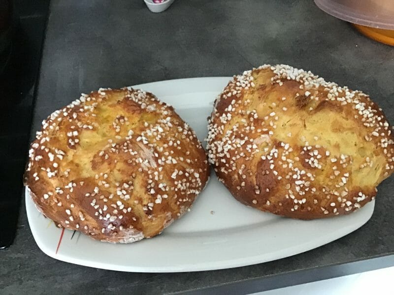Cliquez pour zoomer ! Mouna (brioche de pâques) Thermomix par isa2375