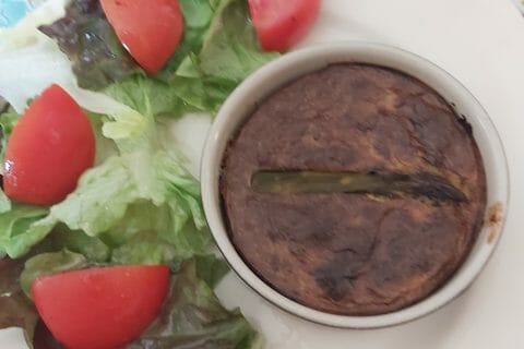 Cliquez pour zoomer ! Flan aux asperges et parmesan Thermomix par sandra_179