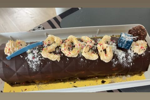 Cliquez pour zoomer ! Bûche Ferrero Rocher Thermomix par chris27200