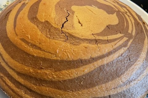 Cliquez pour zoomer ! Gâteau zébré Thermomix par chris27200