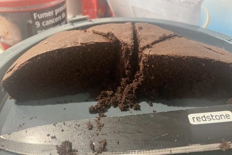 Cliquez pour zoomer ! Gâteau au chocolat et courgettes Thermomix par chris27200