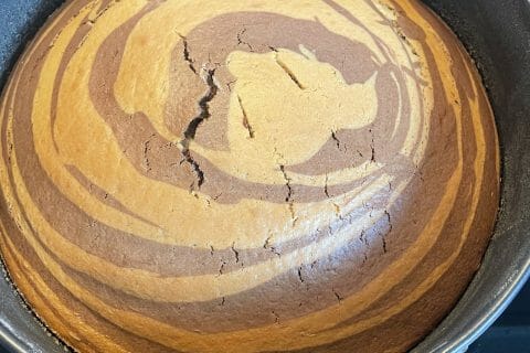 Cliquez pour zoomer ! Gâteau zébré Thermomix par chris27200