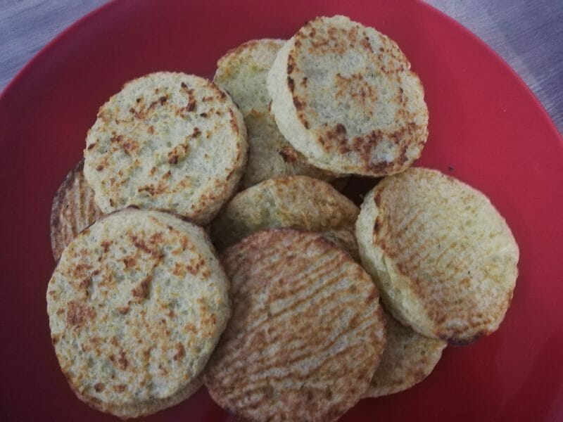 Cliquez pour zoomer ! Galettes de pommes de terre au four Thermomix par Edith73