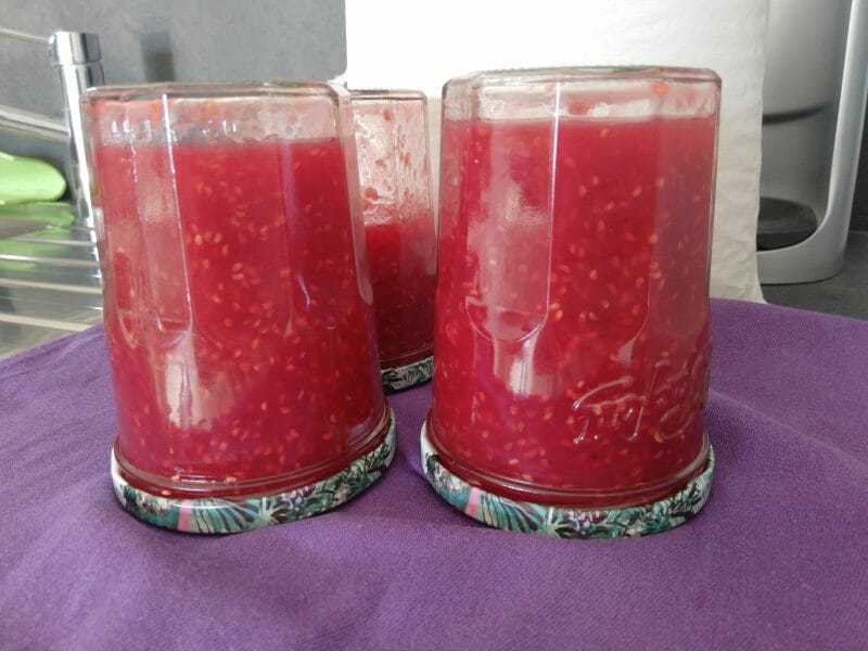 Cliquez pour zoomer ! Confiture de framboises Thermomix par Edith73