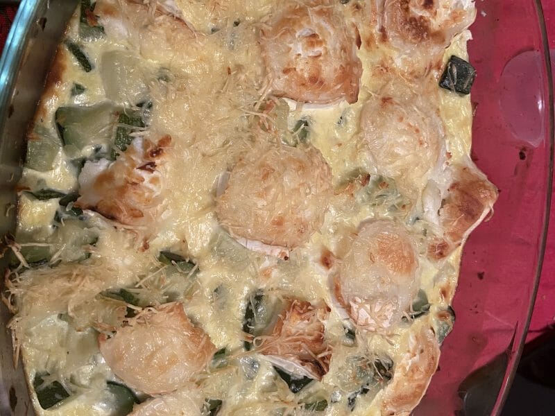 Cliquez pour zoomer ! Gratin de courgettes au chèvre Thermomix par Emilie213