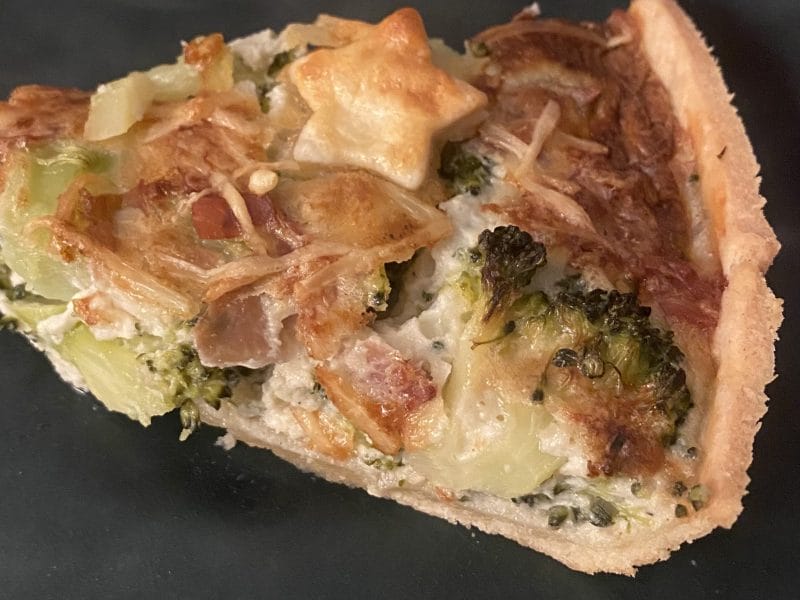 Cliquez pour zoomer ! Tarte aux brocolis et roquefort Thermomix par alexandra_117