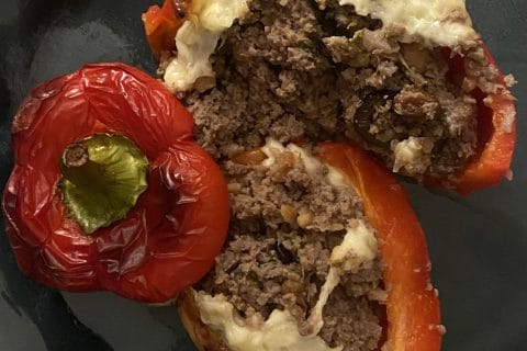 Cliquez pour zoomer ! Rocoto Relleno – Poivrons farcis à la Péruvienne Thermomix par alexandra_117
