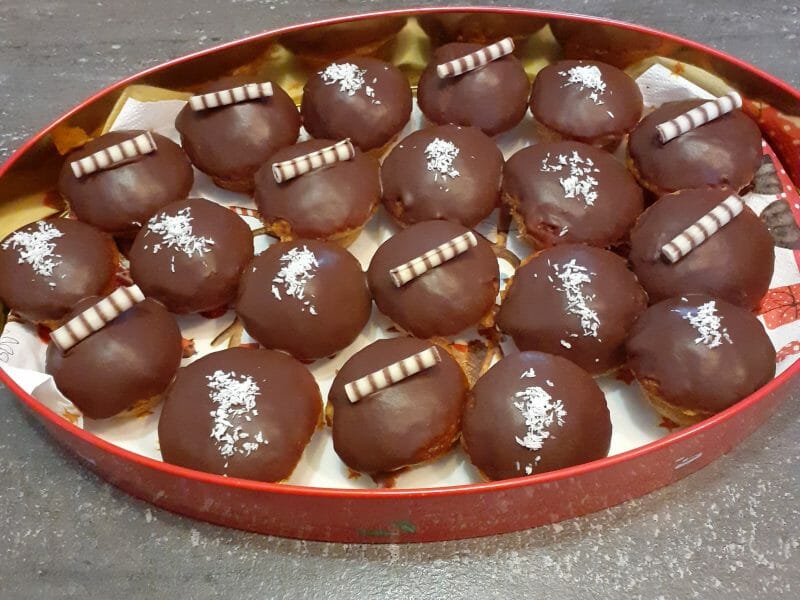 Cliquez pour zoomer ! Petits pains d’épices de Noël au chocolat Thermomix par lilieludo