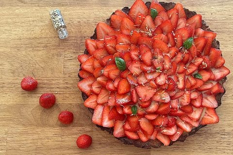 Cliquez pour zoomer ! Tarte aux fraises Thermomix par Judjoulai