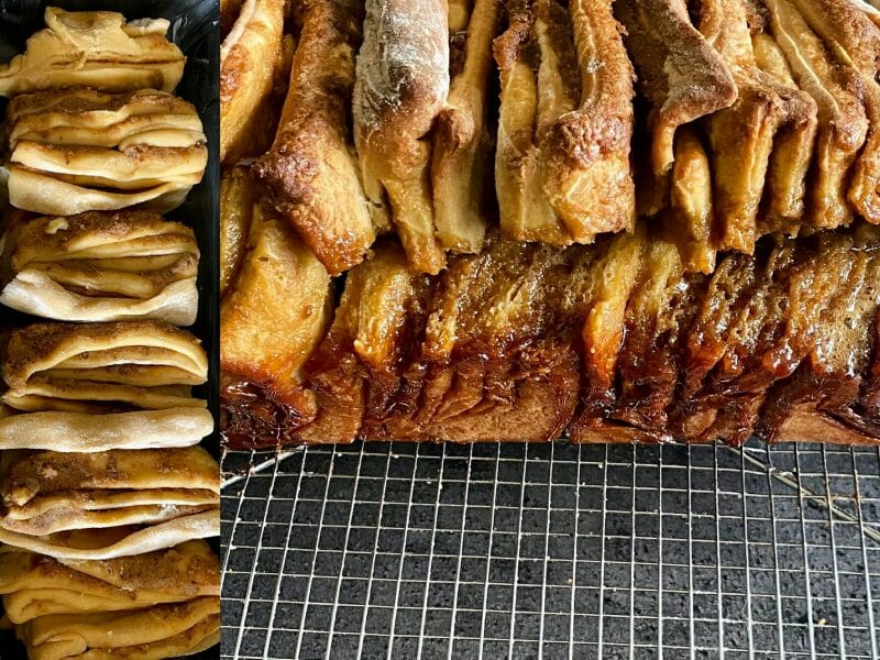 Cliquez pour zoomer ! Brioche à effeuiller à la cannelle Thermomix par Fafa1702