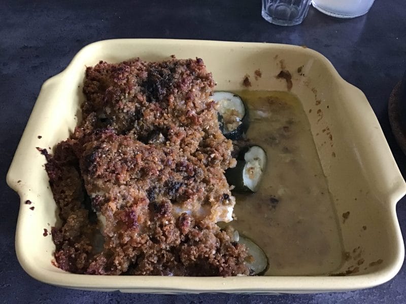 Cliquez pour zoomer ! Cabillaud en croûte d’olives vertes Thermomix par Fafa1702