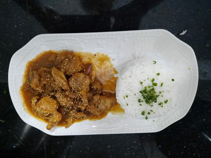 Cliquez pour zoomer ! Poulet aux amandes Thermomix par maria2020