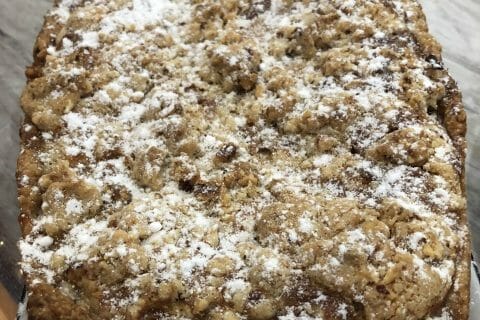 Cliquez pour zoomer ! Tarte aux pommes façon crumble Thermomix par mag13990