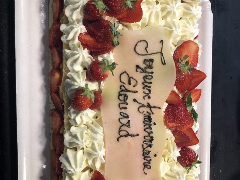 Cliquez pour zoomer ! Fraisier Thermomix par mag13990