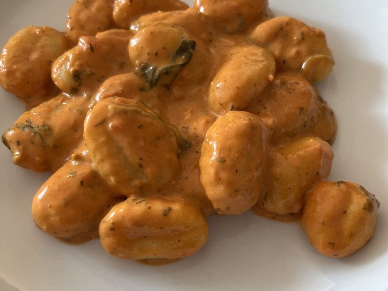 Cliquez pour zoomer ! Poêlée de gnocchi express Thermomix par tweety88
